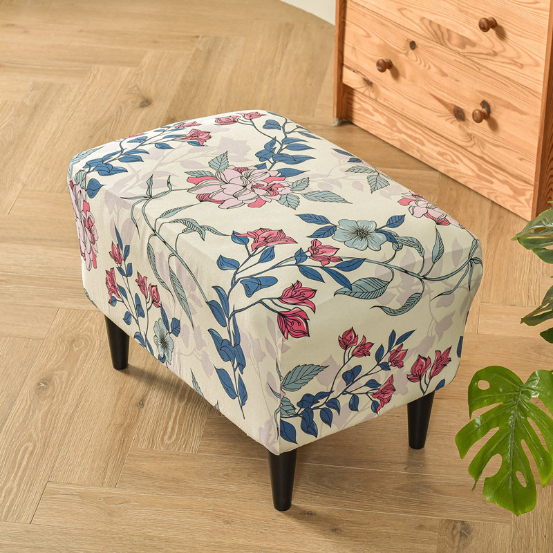 Square stool cover bench cover dining chair set tiger stool cover foot ...