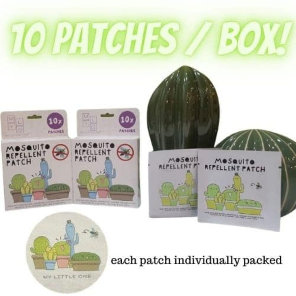 MyLO Mosquito Repellent Patch (10s/box) - Deet Free, Individual Pack ...