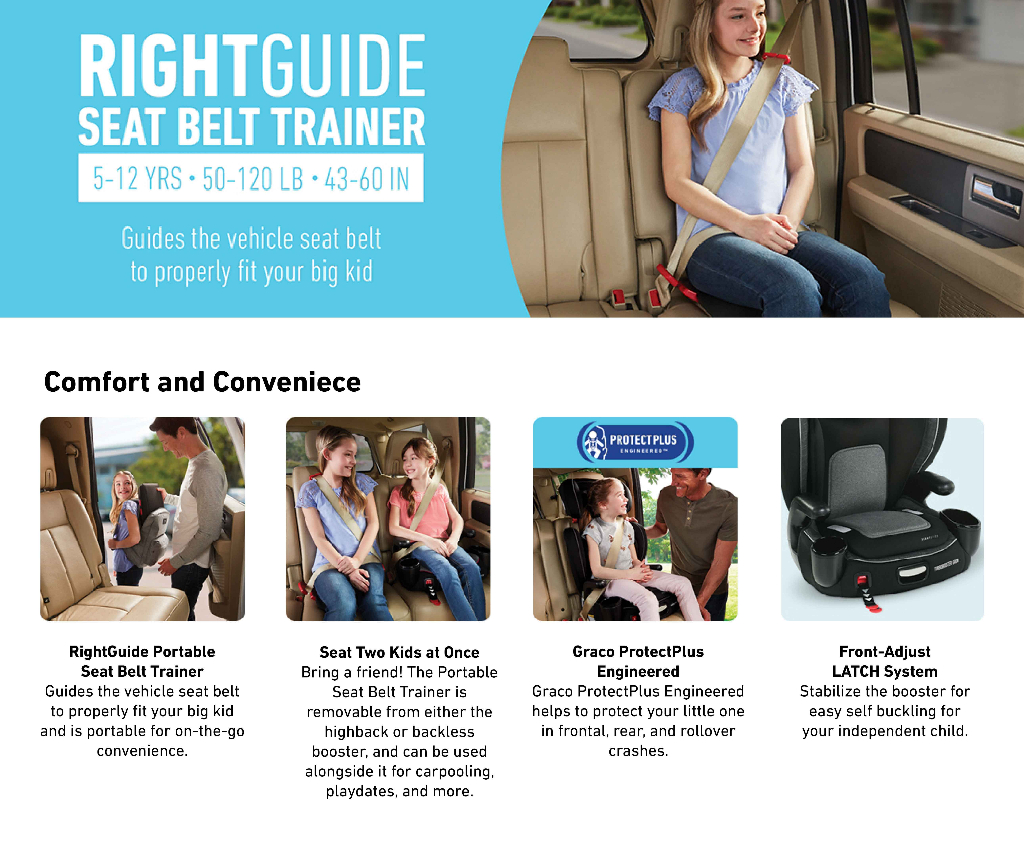 Graco rightguide outlet booster