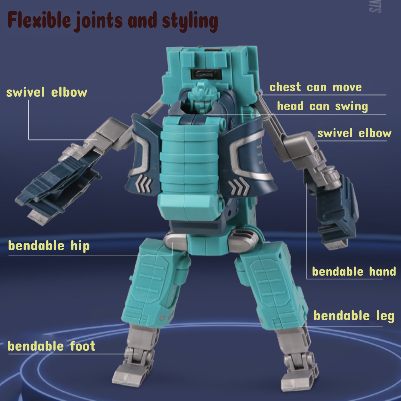 Robot Transformation Deformation Toy Gun Soft Bullets Child Shooting ...
