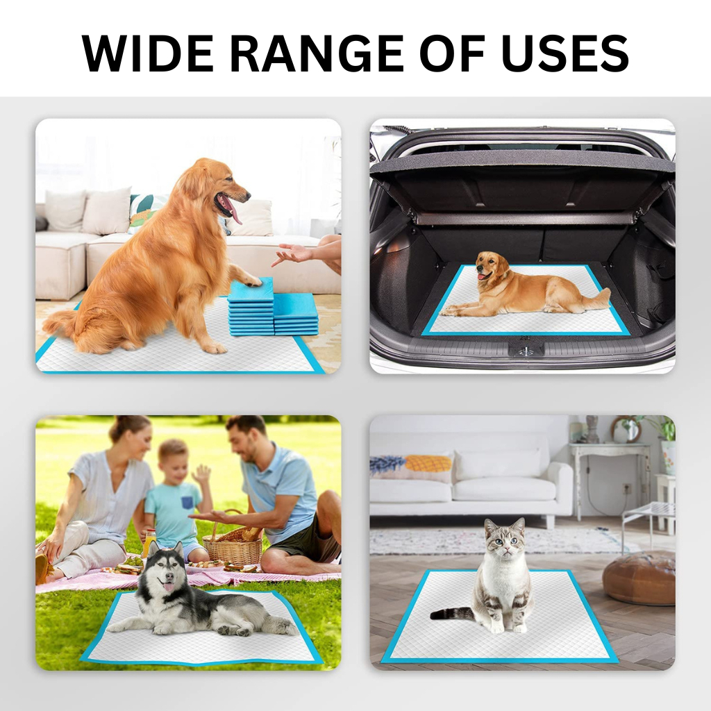 Charcoal Super Absorbent Pee Pad For Dogs Cats Pet Diapers Bamboo