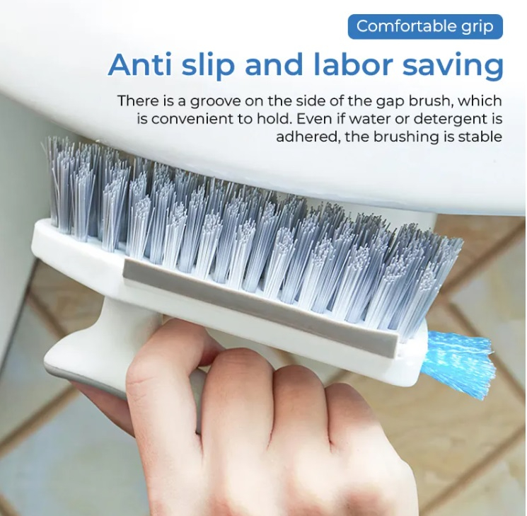 Cleaning Bathroom 4 in 1 Stiff Bristles Joint Brush Tile Floor Cleaning ...