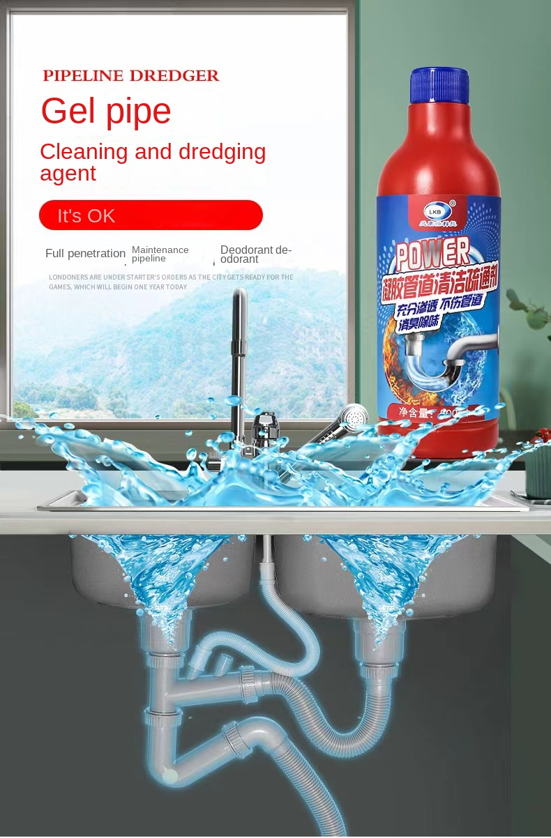 🇸🇬【SG stock】Powerful Sink Drain Cleaner Pipe Dredging Agent Kitchen ...