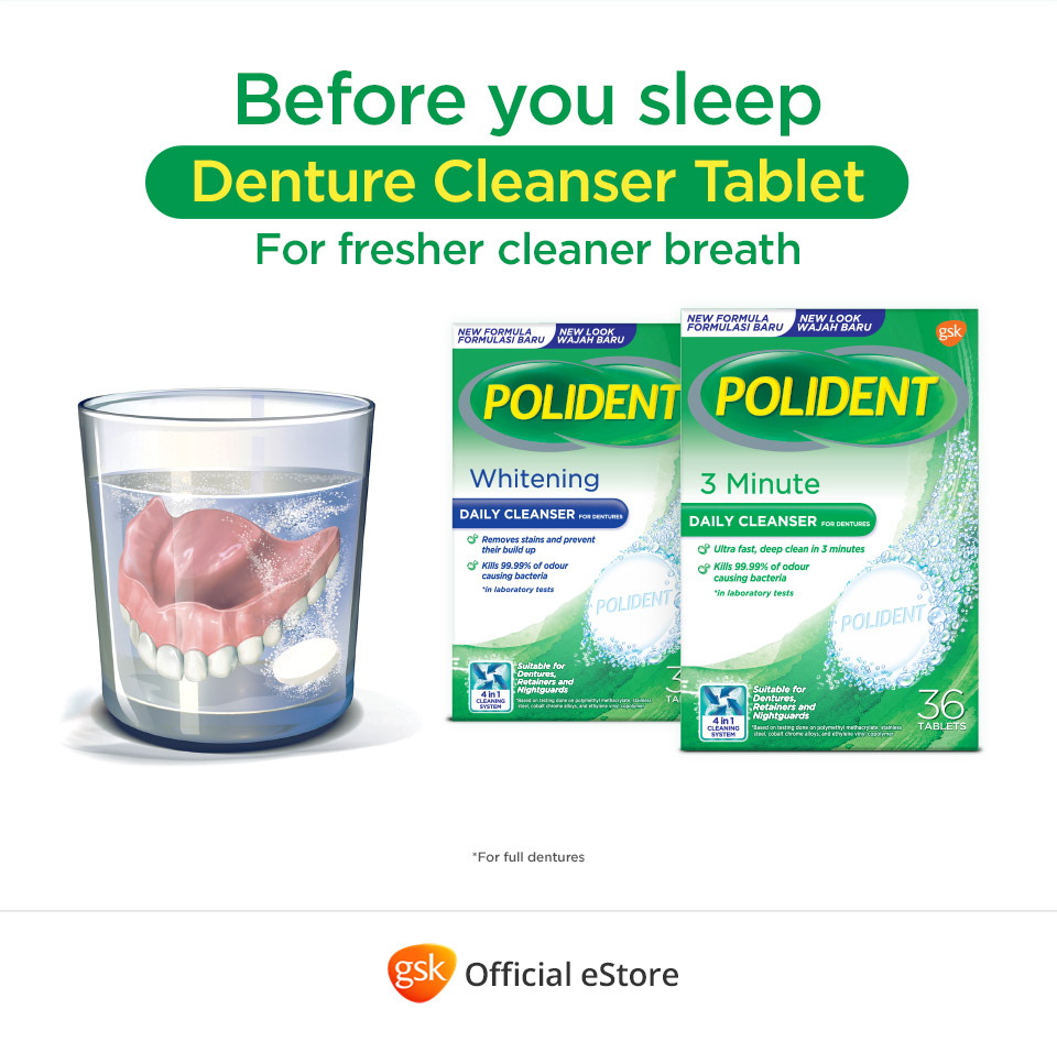 POLIDENT Denture Adhesive Cream, Strong 12 Hour Hold, Increase in Bite
