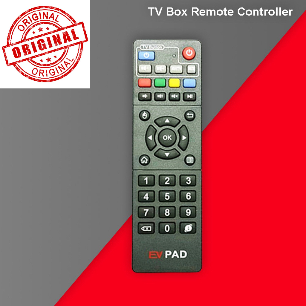 Original Remote For Evpad/Evbox/Eplay Original Remote Control | Shopee ...