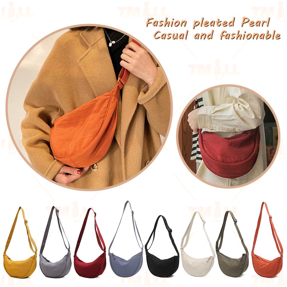 DUMPLING SHOULDER BAG WITH DRAWSTRING DETAILS main image 1