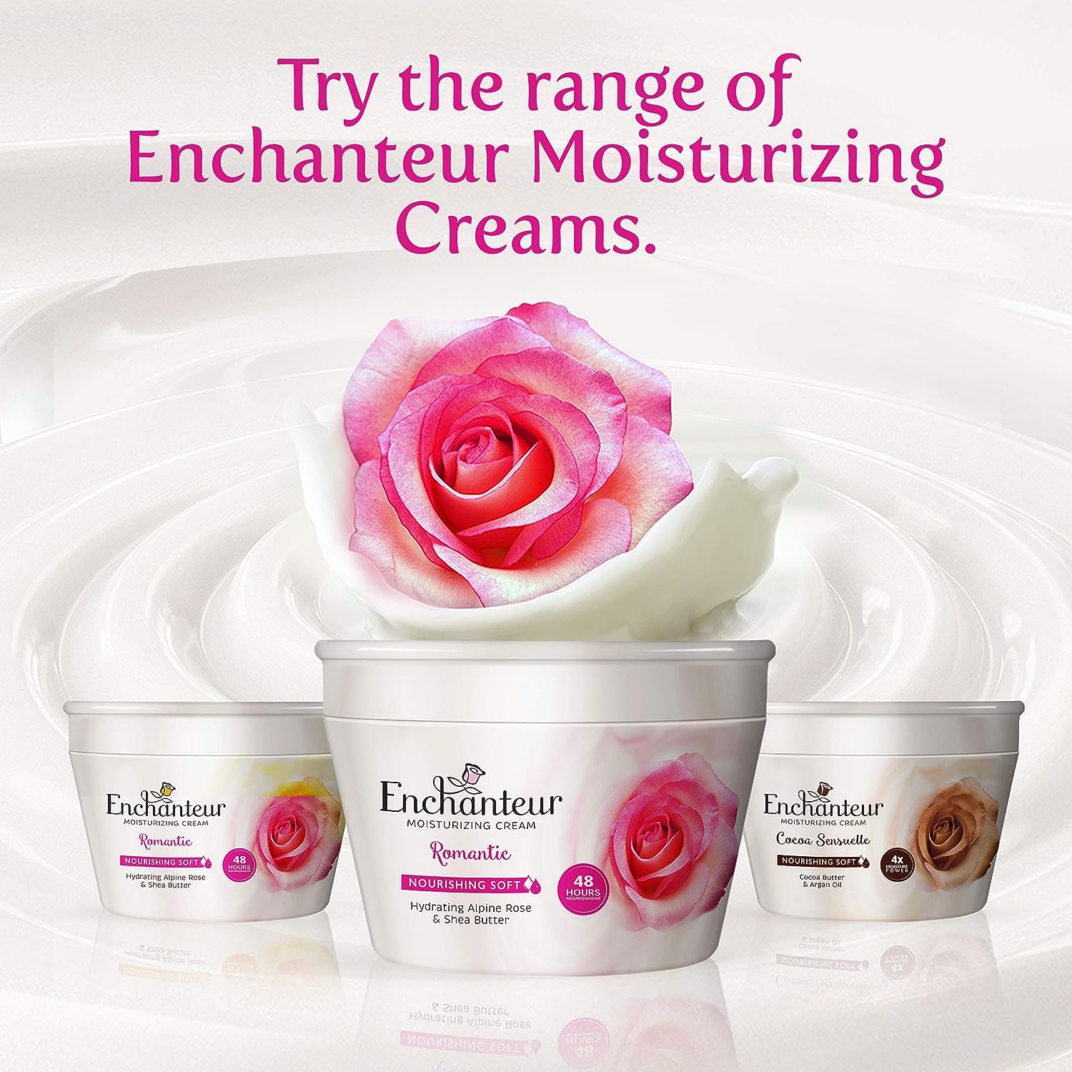 Enchanteur Nourishing Moisturizing Cream -200 mL Shopee Singapore