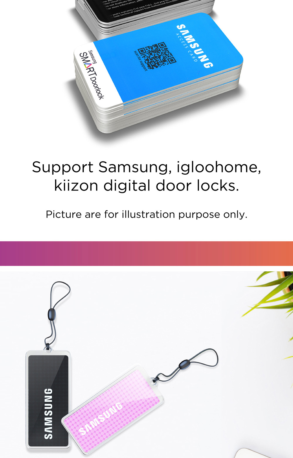 RFID CARD FOR DIGITAL DOOR LOCKS (RFID CARD, STICKER, KEYCHAIN TAG ...