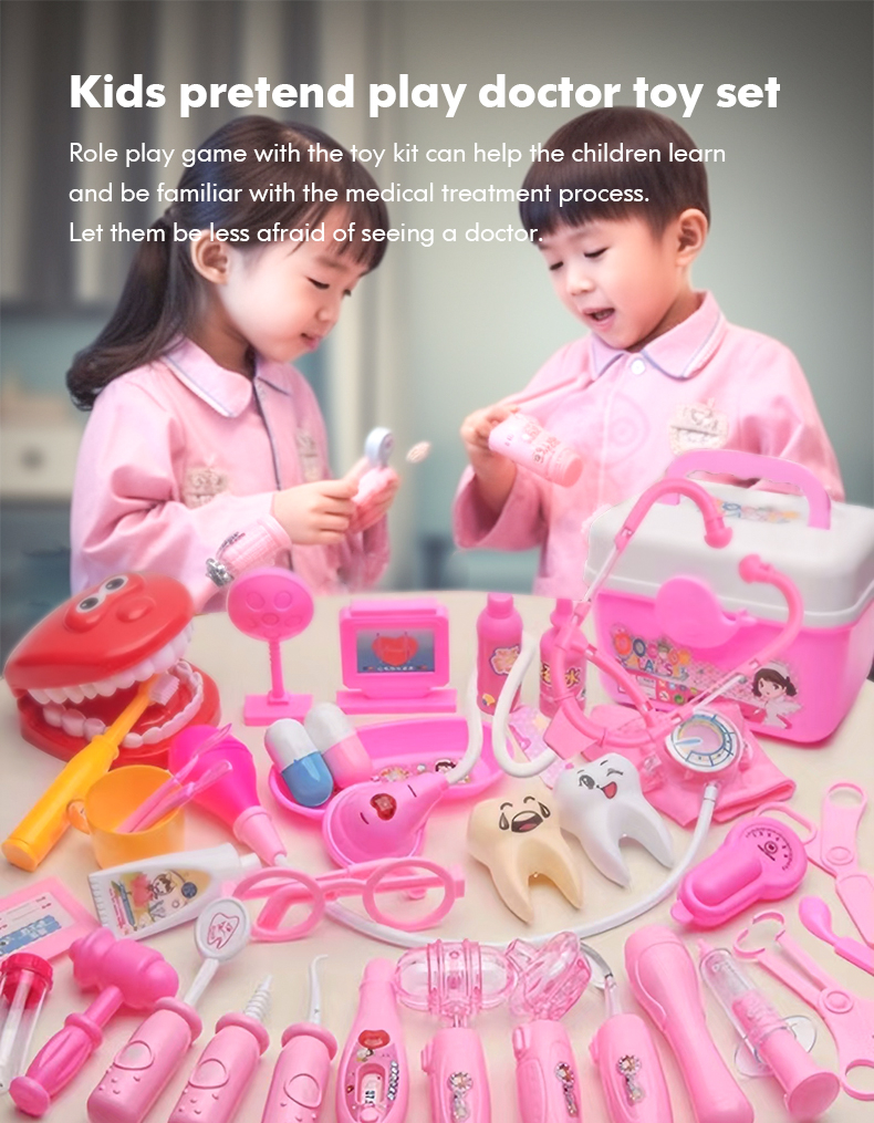 Children Doctor Toy Learn Cognition Little Doctor Pretend Play Toy