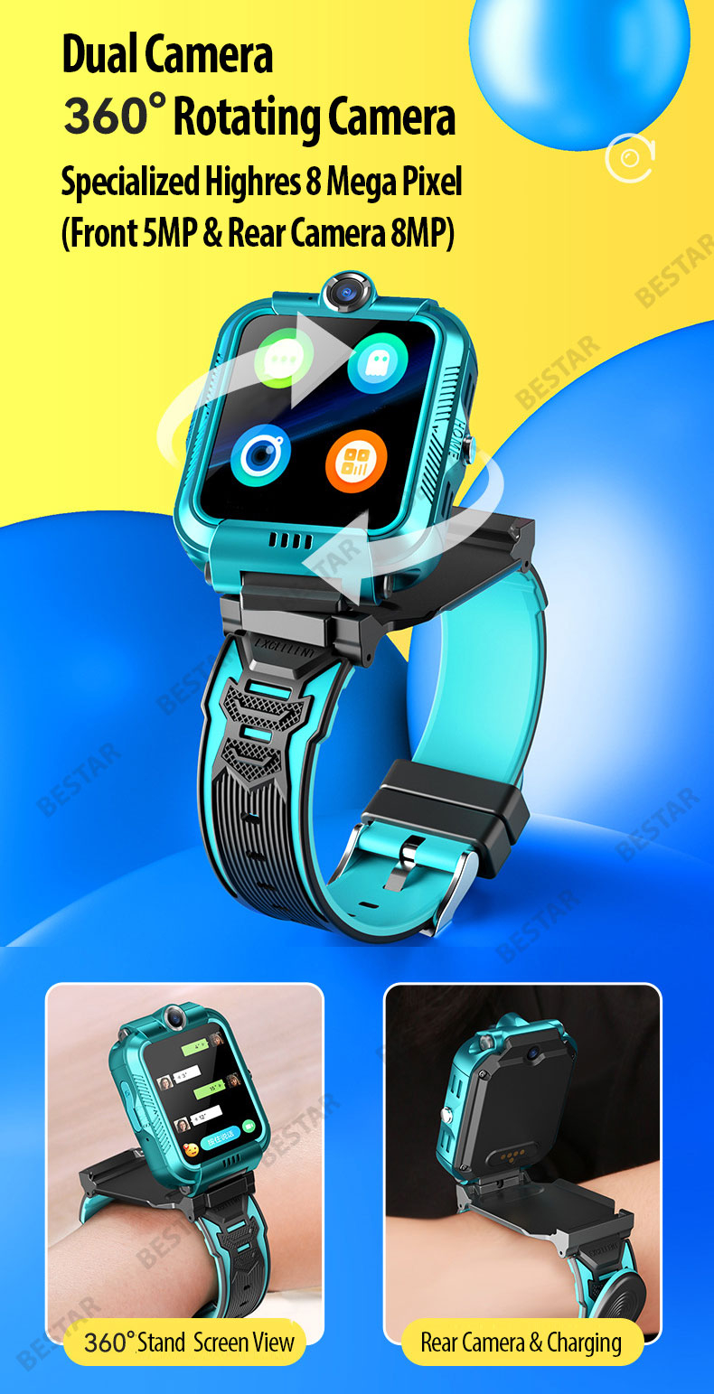 2023 new kids smartwatch with whatsapp phone call wifi bluetooth kids SG  local brand smart watch, Mobile Phones & Gadgets, Wearables & Smart Watches  on Carousell