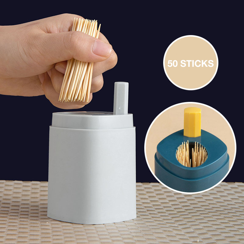 Automatic Toothpick Box for Household Toothpick Holder Container INS ...