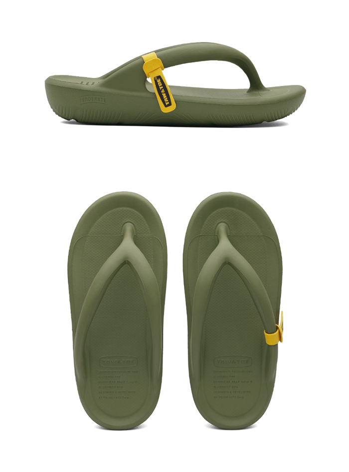 ★TAW&TOW ★ Flip Flop Zerovity OG Pure green New TAW&TOE FLIP FLOP ZEROVITY OG PURE GREEN 2042132 Light