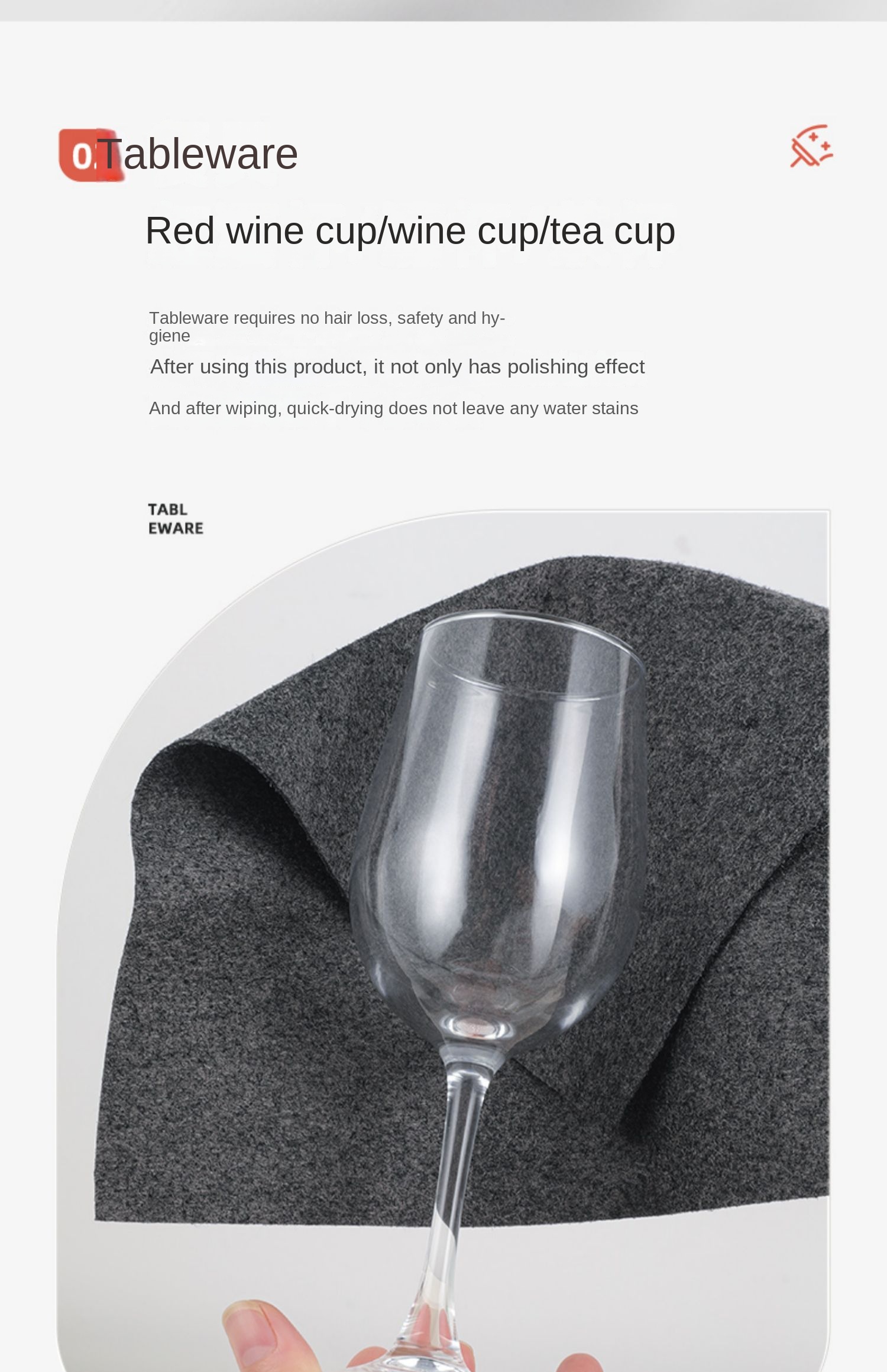 🇸🇬【SG stock】Thickened Magic cloth to wipe glass cloth without leaving ...