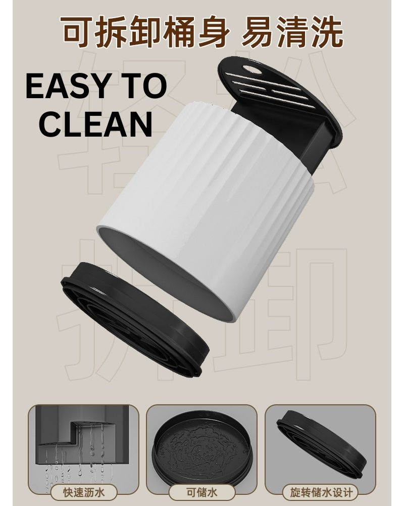Kitchen Cutlery Storage Holder 360deg Rotating Big Capacity with Knife ...