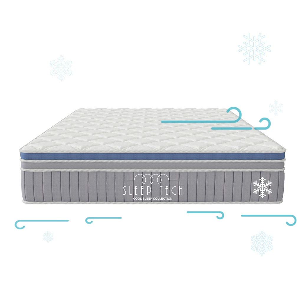 SleepTech™ Cooling Pocket Spring Mattress | Breathable Firm Euro Top ...