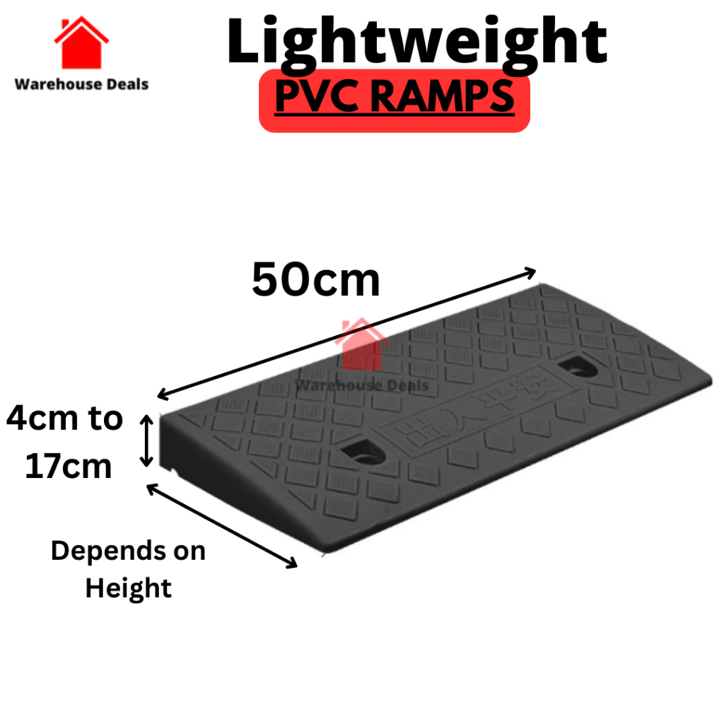 Wheelchair Ramp Lightweight PVC Ramp for Wheelchair | Shopee Singapore