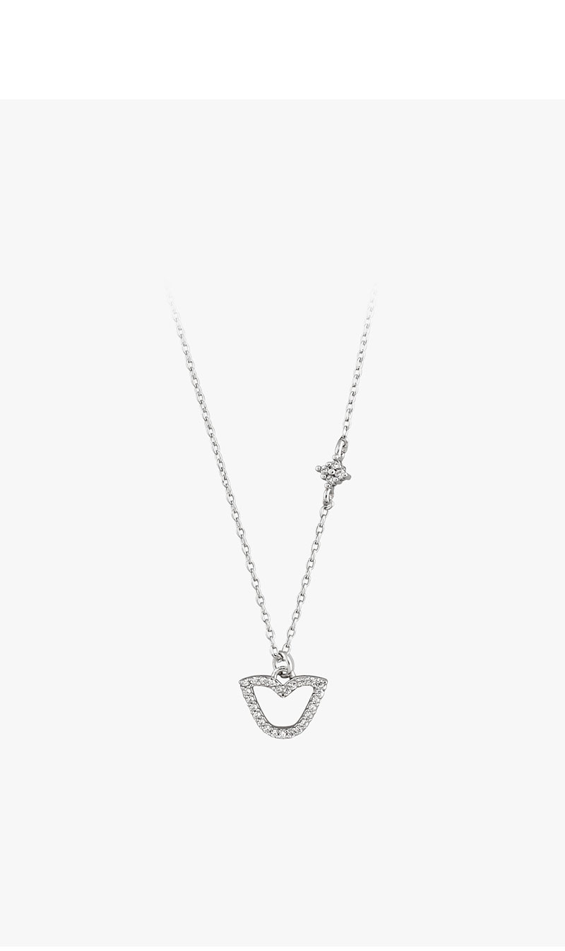 ★NOONOO FINGERS★ Freesia Necklace NOONOOFINGERS Freesia Necklace Flower Pendant Jewelry