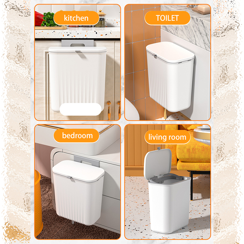 [SG Stock] High Quality Garbage Bin Waterproof Dustbin Can Rubbish Bin ...
