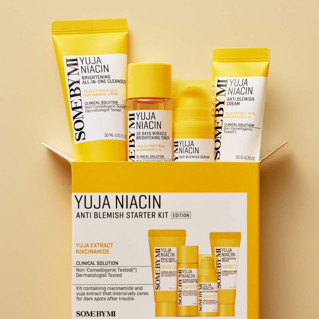 [SOME BY MI] Yuja Niacin anti blemish Starter Kit edition(clenser ...