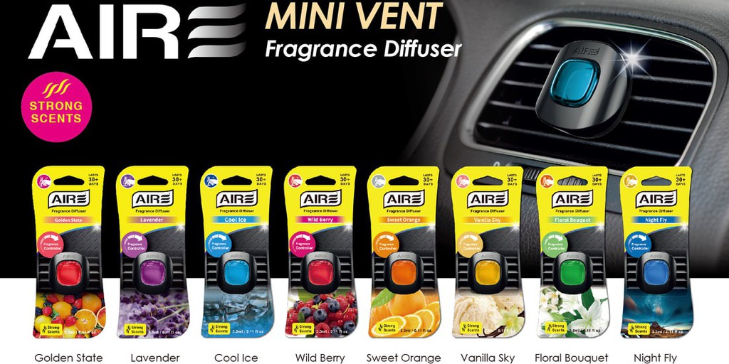 Aromate Aire Car & Room Fragrance Diffuser Air Fresheners | Shopee ...