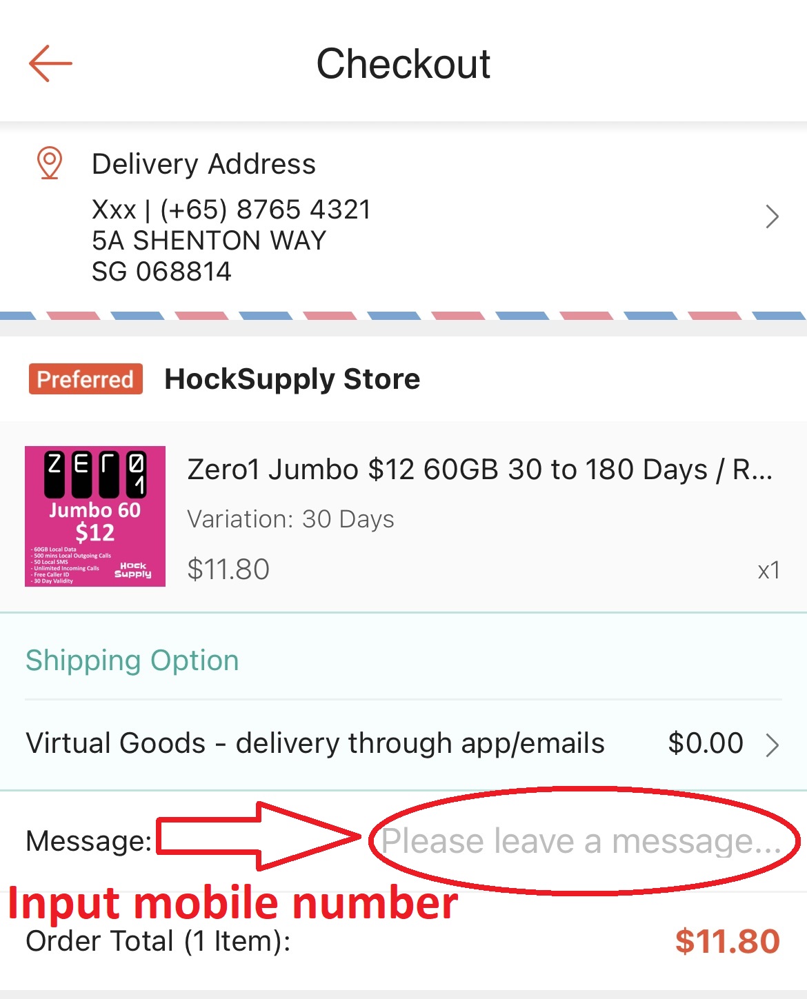 Zero1 Jumbo IDD $20 100GB 30Days / Renewal Plan / Mobile Top Up ...