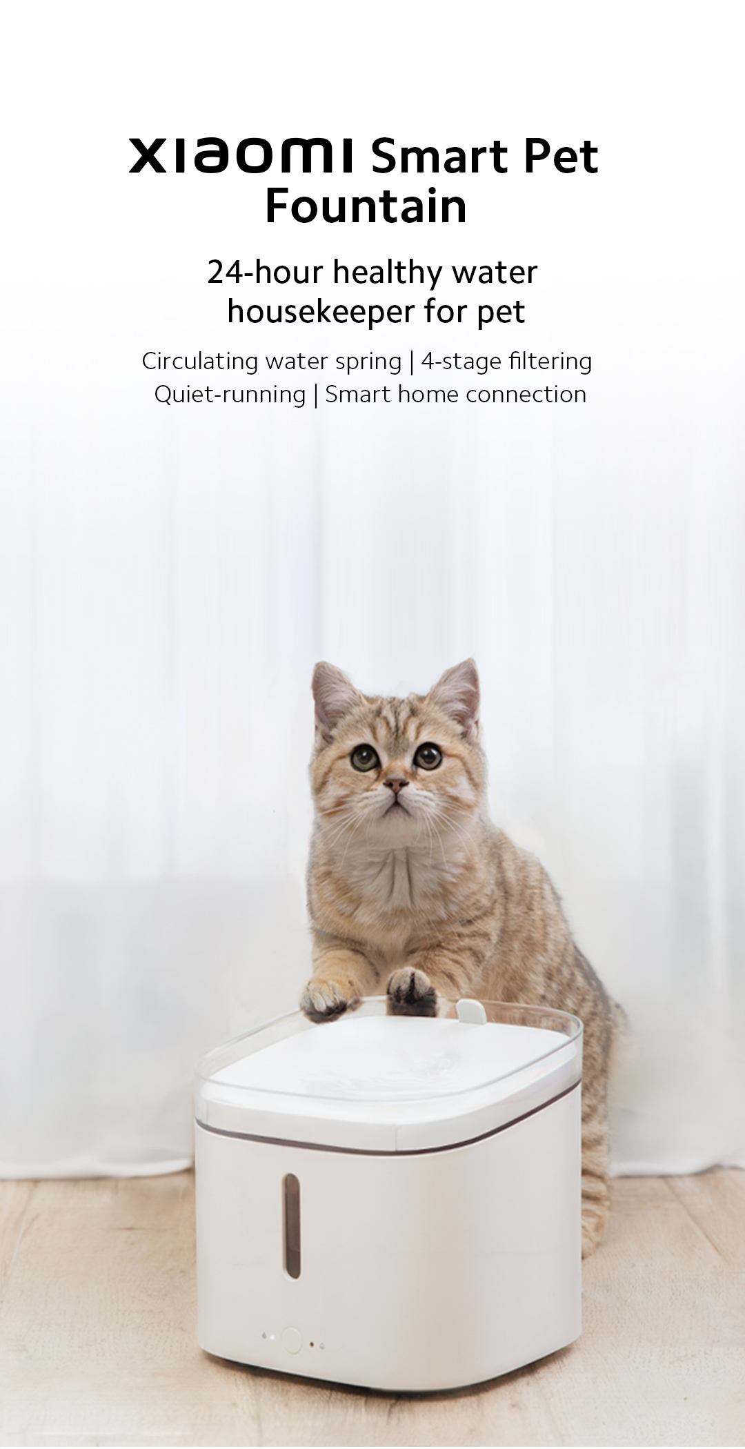Xiaomi Smart Pet Fountain Shopee Singapore