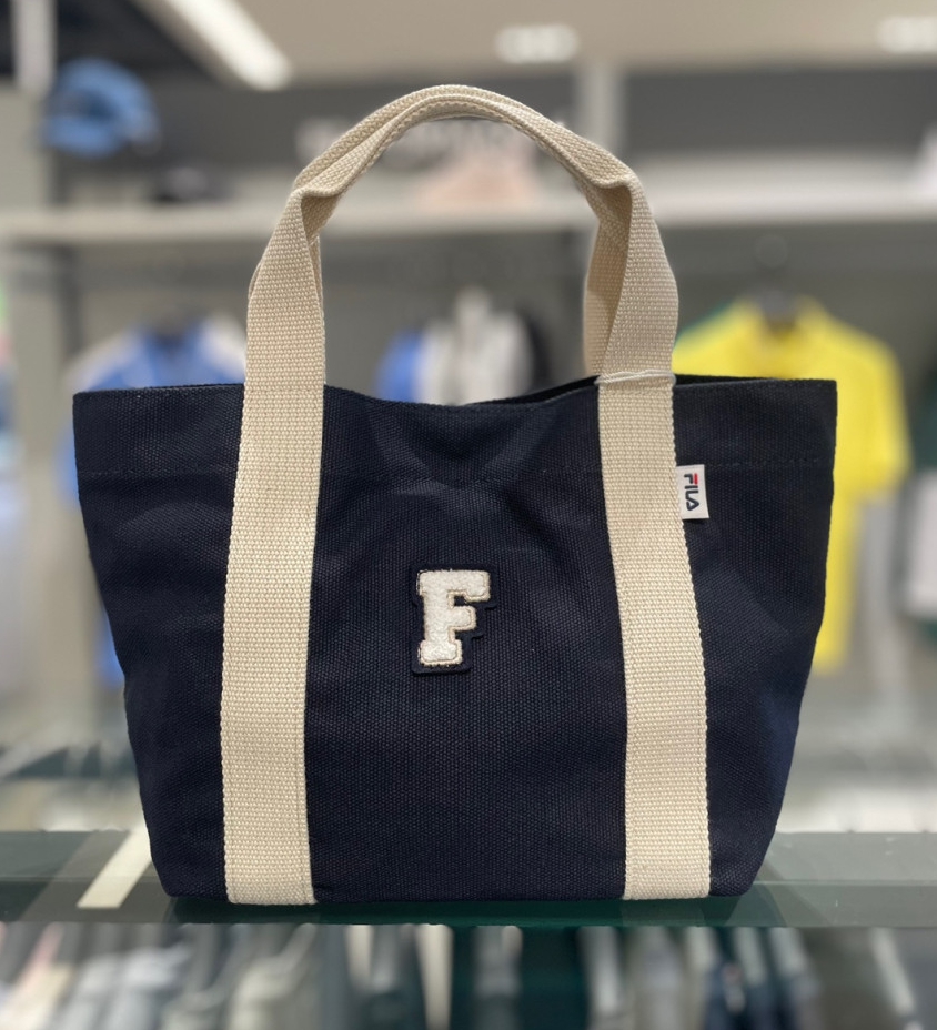 Fila canvas deals tote bag