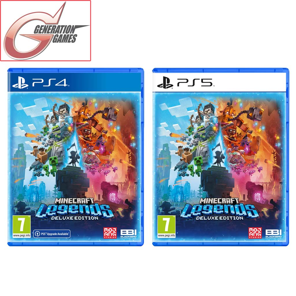 PS5/PS4 Minecraft Legends Deluxe Edition (R2 English) | Shopee Singapore