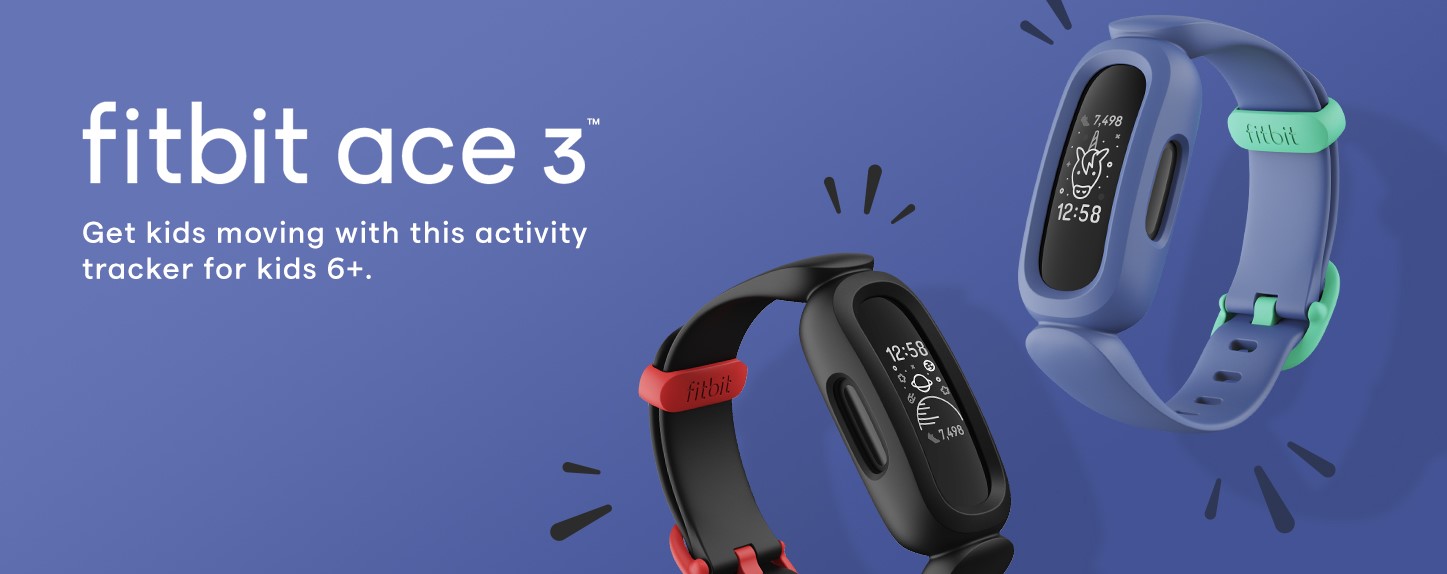 Fitbit Ace 3 Activity Tracker for Kids 6 One Size Black Racer Red Shopee Singapore