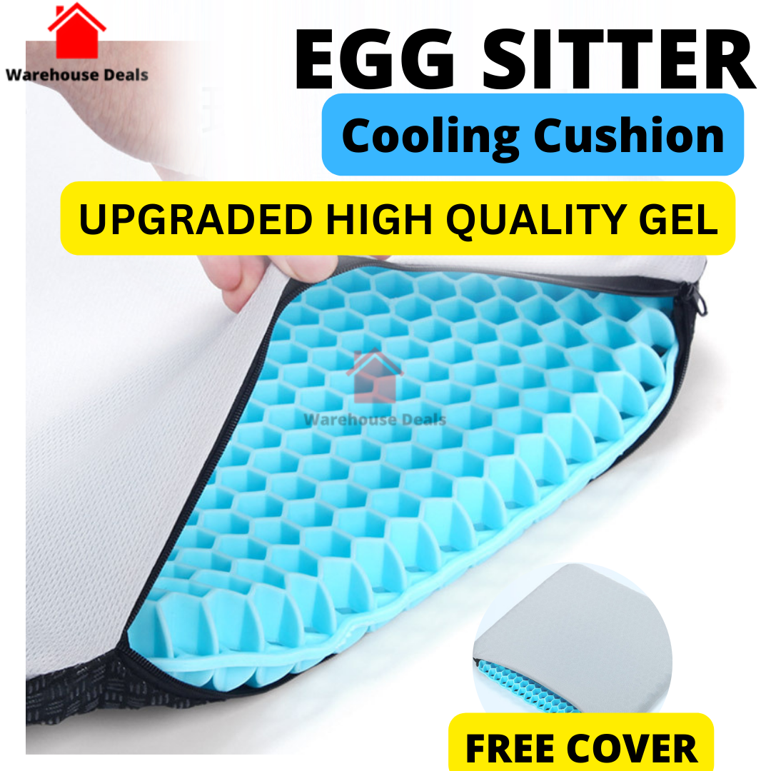 Egg Sitter Gel Seat Cushion Car and Chair Cushion Pad