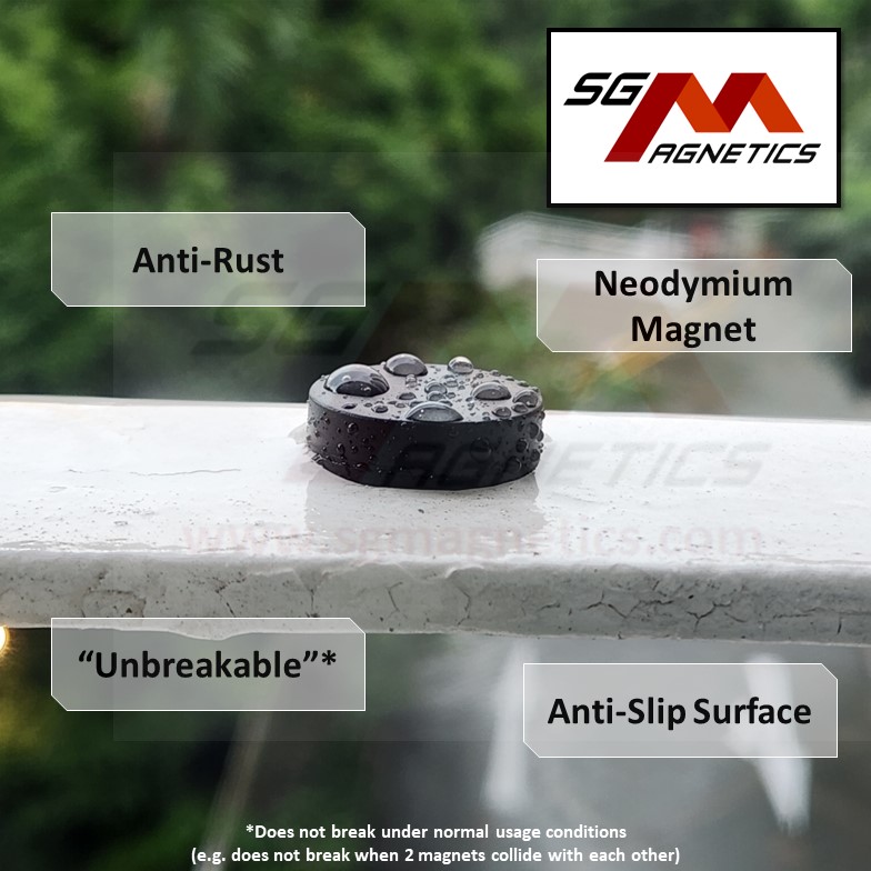 Waterproof Magnet Rubber Coated 