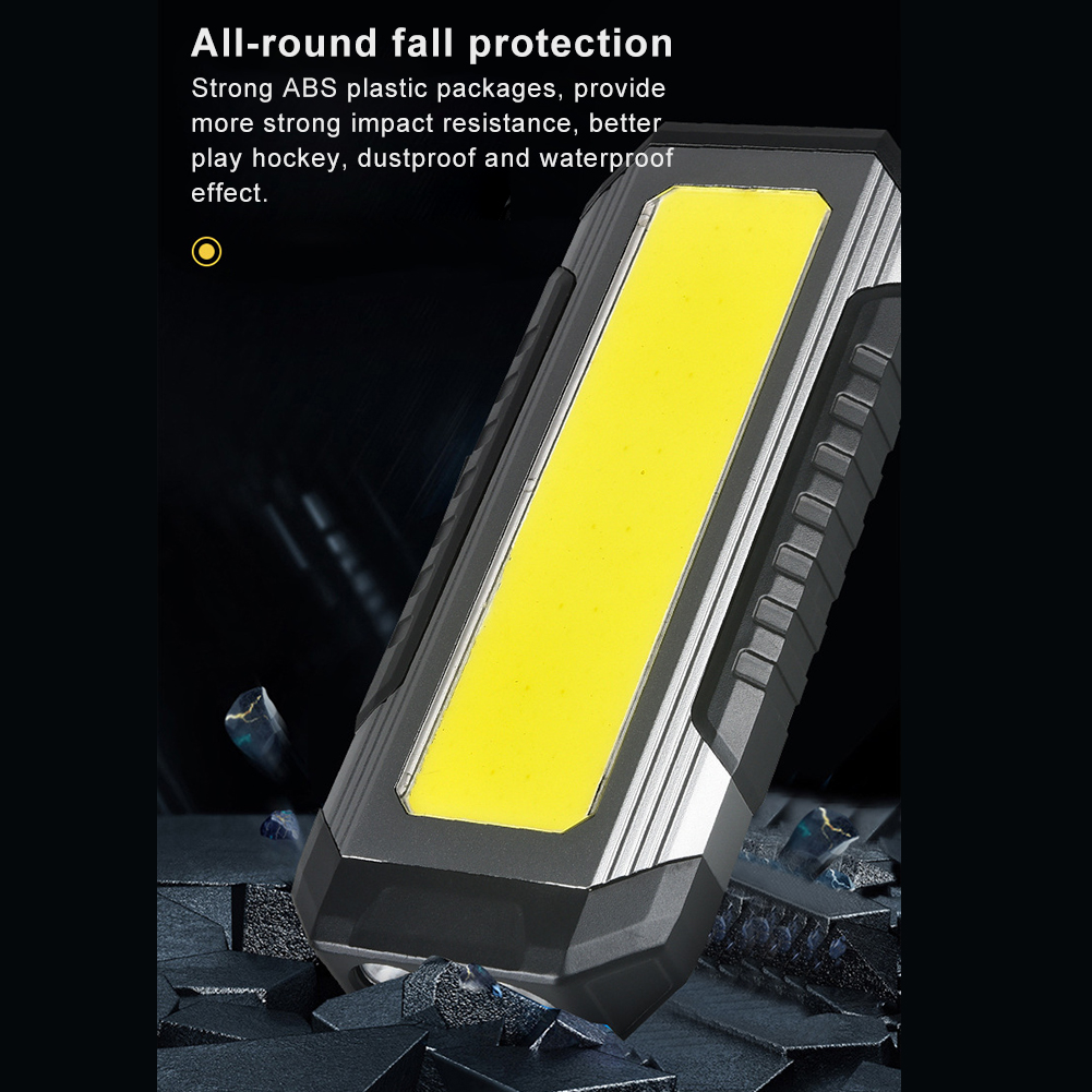 Work Light LED COB Floodlight USB Rechargeable Portable Torchlight ...