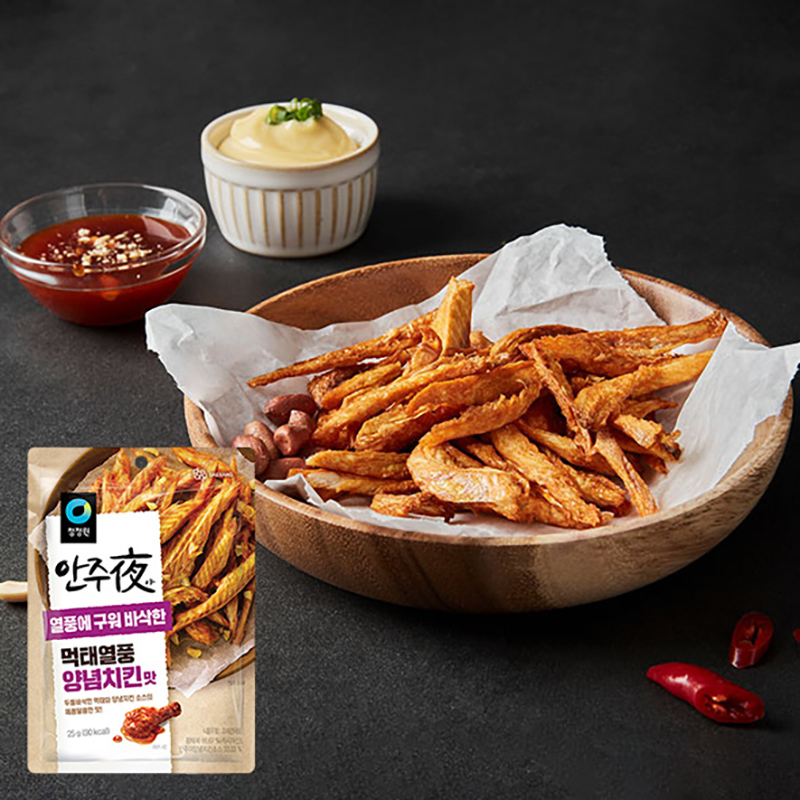 Premium Snacks - Grilled Dried Pollack (Muktae) 35g /Honey / Corn ...