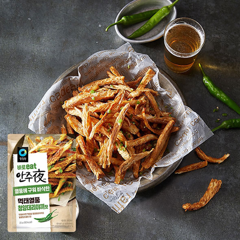 Premium Snacks - Grilled Dried Pollack (Muktae) 35g /Honey / Corn ...