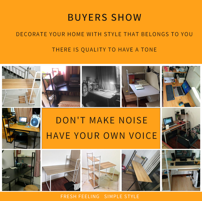 (HOME+) Simple computer desktop desk desk bedroom notebook desk ...