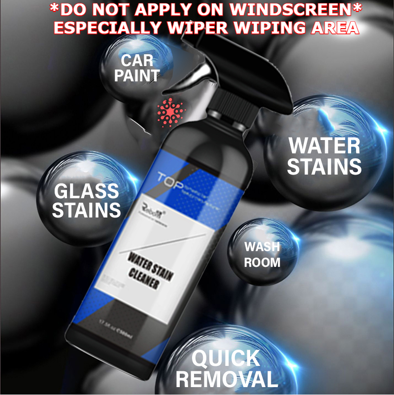 [SG] Car Water Stain Remover/ Car Water Mark Water Spot Remover/ Glass Oil Film Cleaning Agent