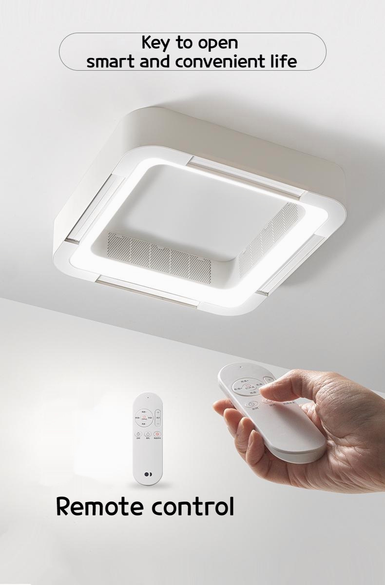 New 180° leafless ceiling fan bladeless fan can swing ceiling fan ...