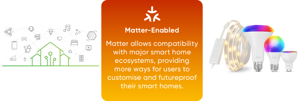Nanoleaf Matter Over Wifi E27 Smart Bulb (Pack of 2) | Shopee Singapore