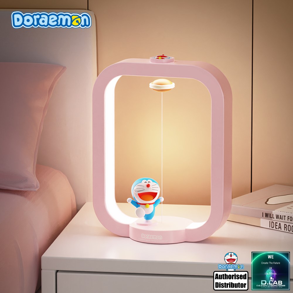 Doraemon Magnetic Levitation Night Light (Pink) | Shopee Singapore