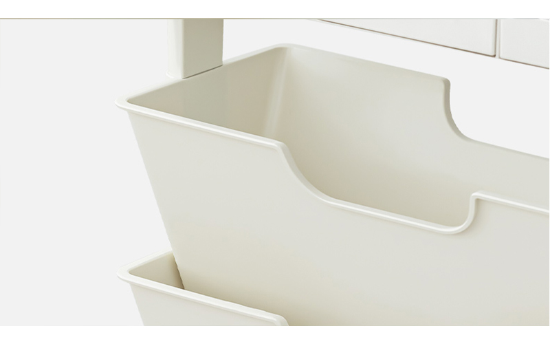 Large Capacity Deskside Book Rack Portable Bookshelf Storage Shelve ...