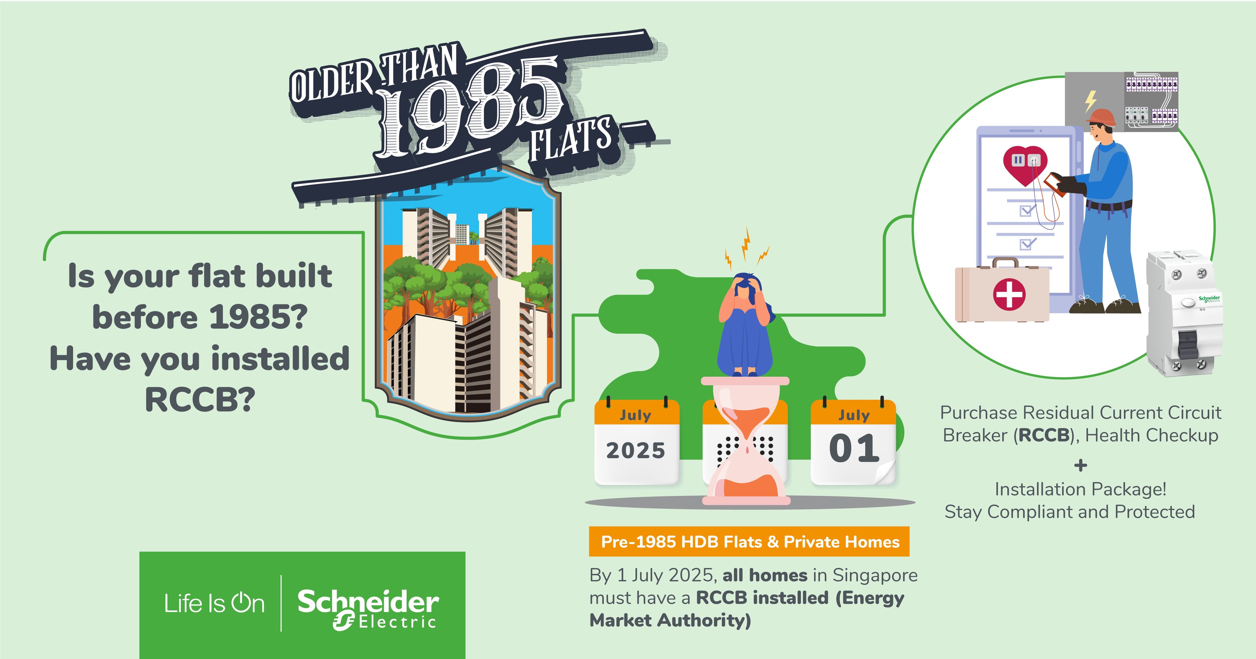 Schneider Electric Residual Current Circuit Breaker (RCCB) Health ...