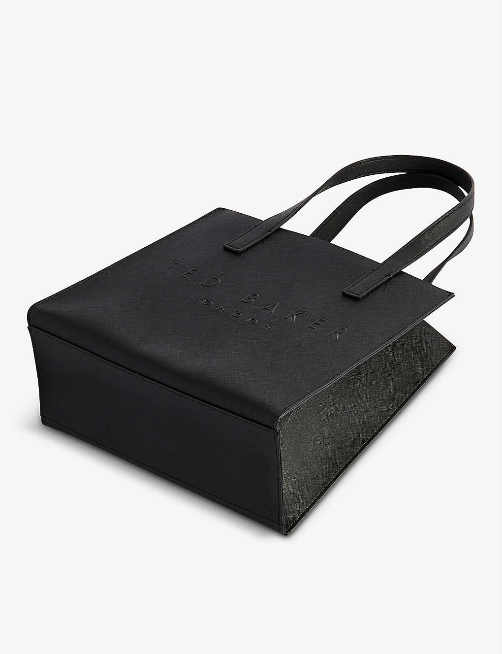 ⭐️AUTHENTIC⭐️Ted Baker Bag FAUX LEATHER Crosshatch Tote