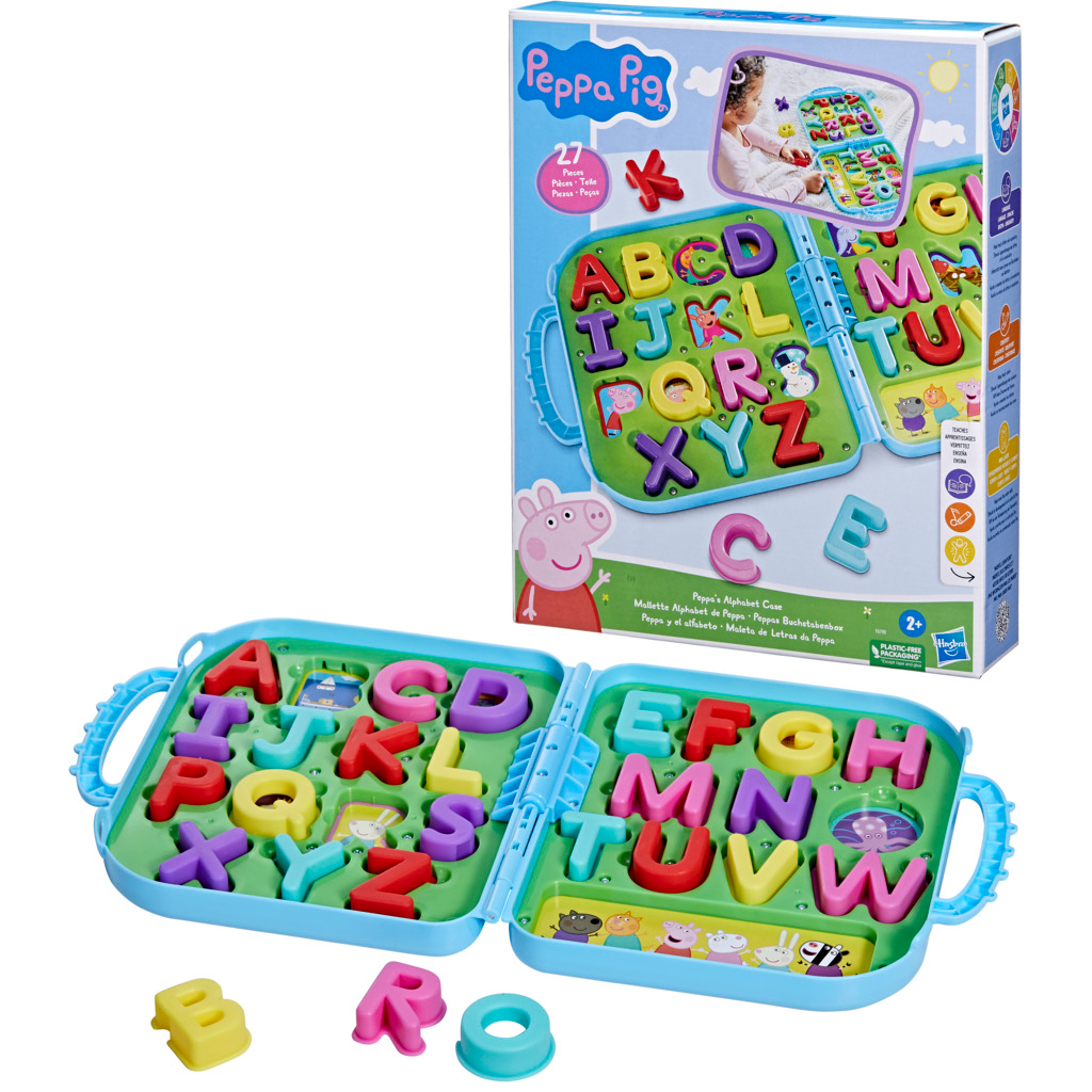 Puzzle abecedario cheap peppa pig