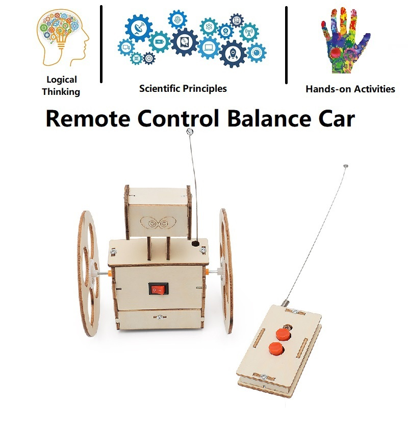 DIY Remote Control Balance Car Kit: Build Your Own Robot Racer ...