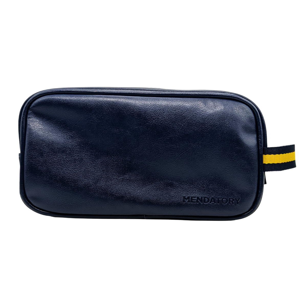 Mendatory Airlines Toiletry Faux Leather Travel Toiletry Bag for