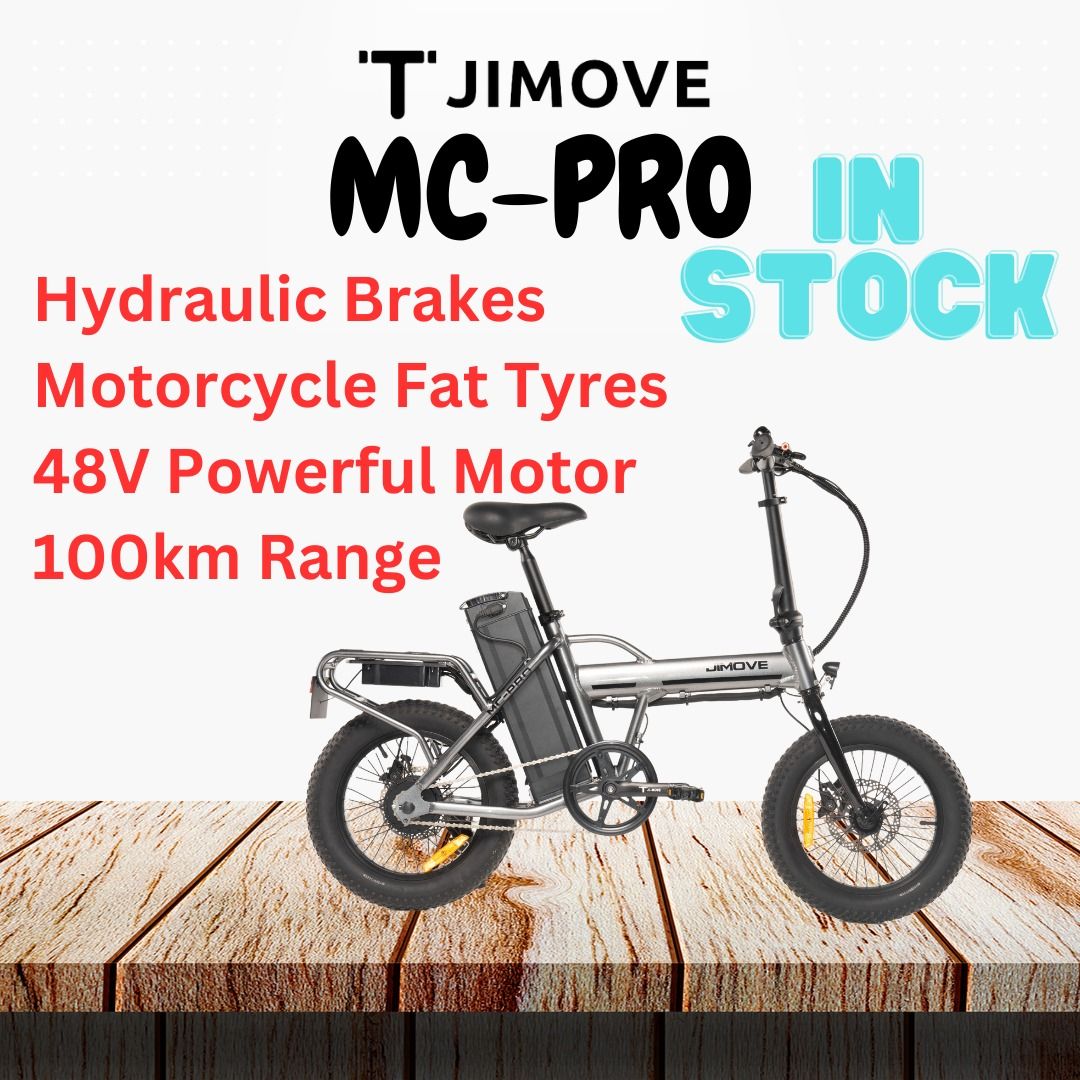 Electric Bicycle Jimove Mc Specs SG Ready Stock] JI-Move MC Pro