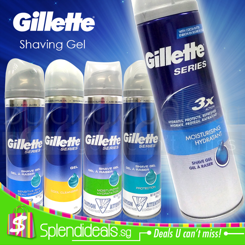 [OFFER] GILLETTE SHAVE GEL | SHAVING MOUSSE - SENSITIVE SKIN | COOLING ...