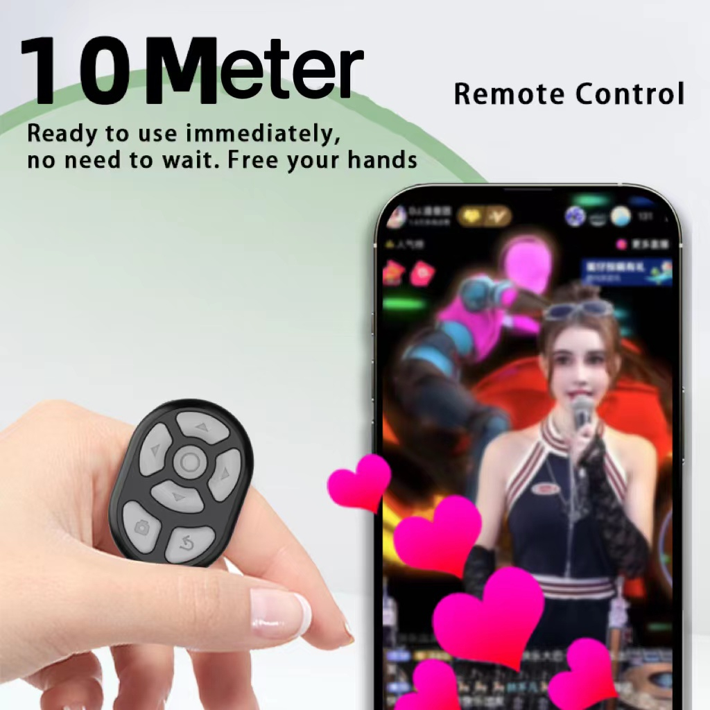 SG SELLER 】Remote Control Page Turner Scrolling Ring Clicker for iPhone ...