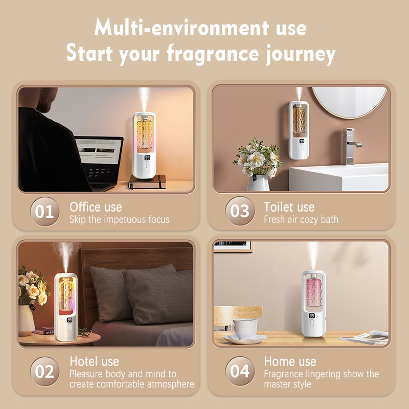 Automatic Aroma Diffuser Rechargeable humidifiers Air Freshener ...