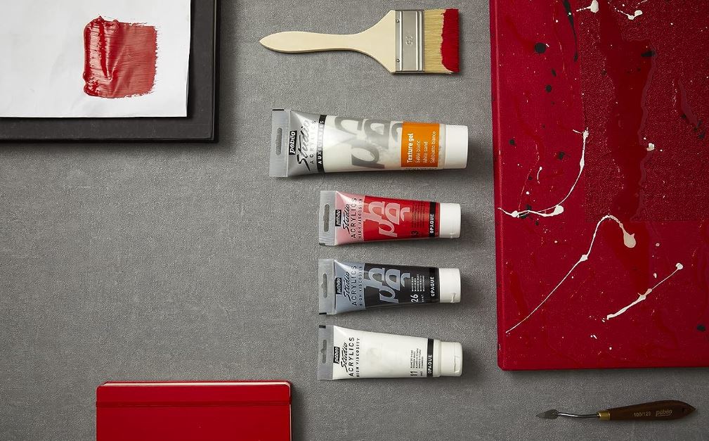 Pebeo Studio Acrylic Sand Texture Gel Medium for Painting & Mixed Media ...